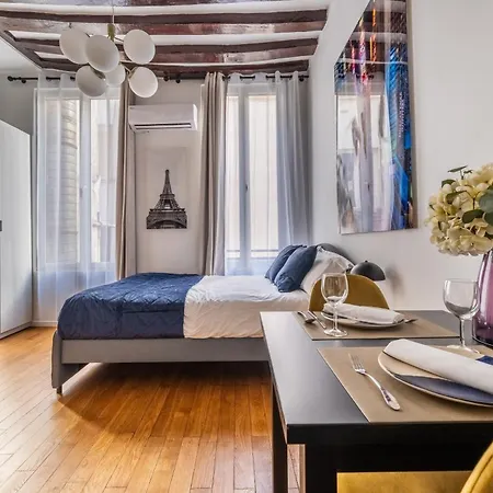 Charming Flat, Center Of Apartment Paris